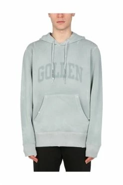 Golden Goose Hoodies & Sweatvesten HOODIE Gray -Golden Goose Verkoopwinkel 5136cff57f7d0ac4323f58b63590b7ec