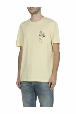 Golden Goose Shirts T-shirt Yellow -Golden Goose Verkoopwinkel 533d7acfc92b185aa5bd00d9fc03c579