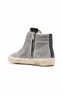 Golden Goose Slide High-Top Sneakers Gray -Golden Goose Verkoopwinkel 538642dcf002fb360ef11db73e84d45c