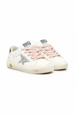 Golden Goose Sneakers With Animalier Star White