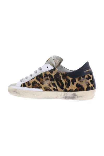 Golden Goose Superstar Leopard Print Sneakers Beige 5 Golden Goose Superstar Leopard Print Sneakers Beige - Afbeelding 3