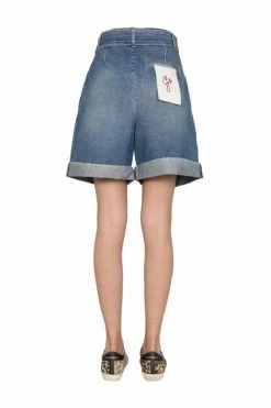 Golden Goose Denim Shorts DEMETRA SHORTS Blue -Golden Goose Verkoopwinkel 5b74150d9c56d7fa27f9f36e373528e6