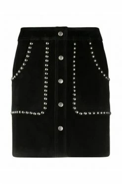 Golden Goose Leren & Suède Rokken MINIROK Black -Golden Goose Verkoopwinkel 5d848f66fb993adce4707a5920a187f2