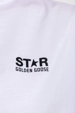 Golden Goose T-shirts T-shirt With Logo White -Golden Goose Verkoopwinkel 5f2adc5f3d7cbc78f20775de6557d80a