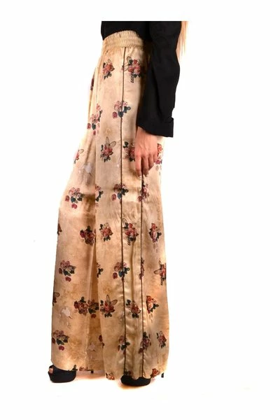 Golden Goose Wijde Broeken Trousers Beige 3 Golden Goose Wijde Broeken Trousers Beige