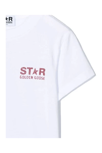 Golden Goose T-Shirts White 5 Golden Goose T-Shirts White - Afbeelding 3