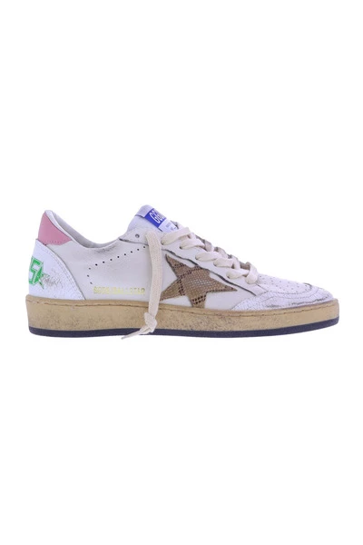 Golden Goose Sneakers Ball Star Nappa Upper White 4 Golden Goose Sneakers Ball Star Nappa Upper White - Afbeelding 2