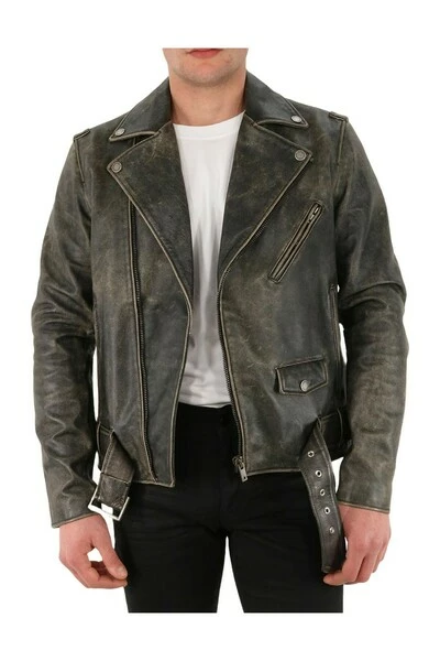 Golden Goose Leren Jassen Black Black 4 Golden Goose Leren Jassen Black Black - Afbeelding 2