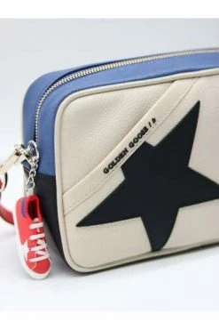Golden Goose Schoudertassen Embossed Star Cross Body Bag White -Golden Goose Verkoopwinkel 6ad80c7bc780e4abc316b578456cf564