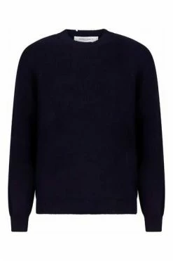 Golden Goose Truien & Vesten Round-neck Knitwear Blue -Golden Goose Verkoopwinkel 6b70124bddd61932d5f025827d409921