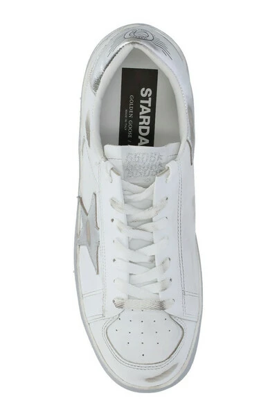 Golden Goose Stardan Low-Top Sneakers White 3 Golden Goose Stardan Low-Top Sneakers White