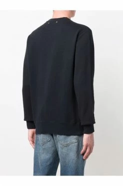 Golden Goose Hoodies & Sweatvesten Logo-print Sweatshirt Black -Golden Goose Verkoopwinkel 6cd803bda4ec30313656cb02ea433708