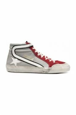 Golden Goose Slide HIgh Sneakers Gray