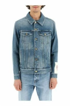 Golden Goose Spijkerjassen Jackets Blue