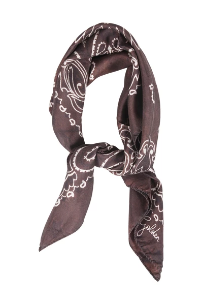 Golden Goose Sjaals Scarves Brown 3 Golden Goose Sjaals Scarves Brown - Afbeelding 2