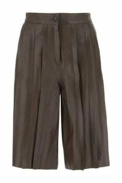 Golden Goose Korte Broeken Long Shorts Brown