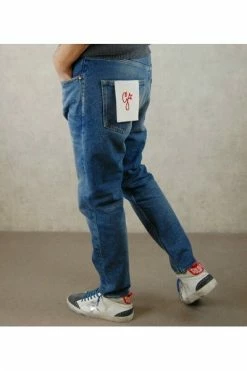 Golden Goose Slim Fit Jeans JEANS Blue -Golden Goose Verkoopwinkel 726fb2f99ae13ced8cc524a3bebf2a4c