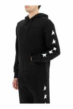 Golden Goose Hoodies & Sweatvesten Knitwear Black