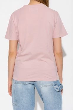 Golden Goose T-shirts T-shirt With Logo Pink -Golden Goose Verkoopwinkel 73c0178f144b0e8cd39445aeb1944166