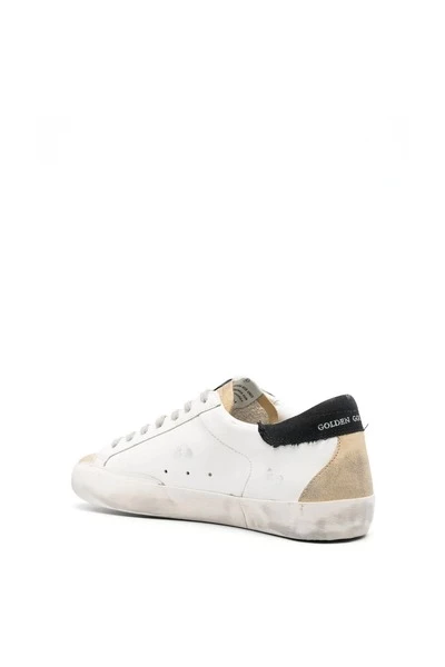 Golden Goose Distressed Super-Star Sneakers White 3 Golden Goose Distressed Super-Star Sneakers White