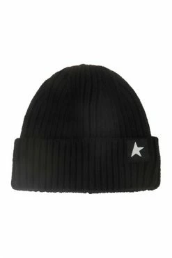 Golden Goose Hoeden Beanies Black