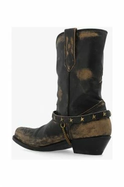 Golden Goose Cowboylaarzen Cowboy Boots Brown