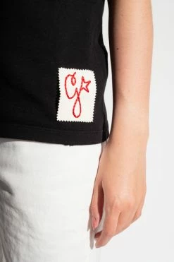 Golden Goose T-shirts T-shirt With Logo Black -Golden Goose Verkoopwinkel 7920e7b800bec544b3c0359340824097