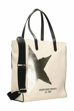Golden Goose Shoppers Bag White