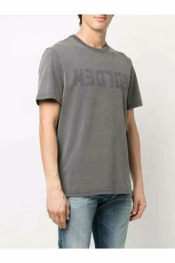 Golden Goose Shirts Logo T-Shirt Gray -Golden Goose Verkoopwinkel 7ba2e755bb064f71afd7a86f8de43e34