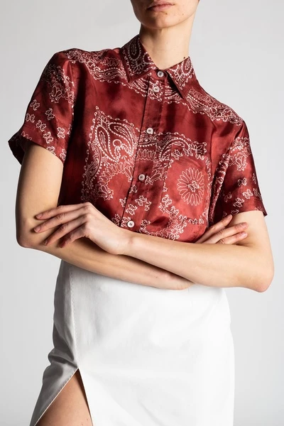 Golden Goose Longsleeve Shirts Shirt Red 4 Golden Goose Longsleeve Shirts Shirt Red - Afbeelding 2