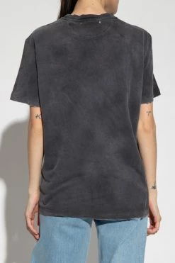 Golden Goose T-shirts T-shirt With Logo Gray -Golden Goose Verkoopwinkel 7cd081bbfc2dc634370db67f6b4a2a54