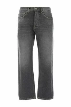 Golden Goose Loose Fit Jeans Wide Jeans Gray