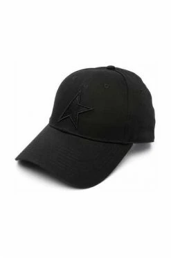 Golden Goose Petten Caps Black