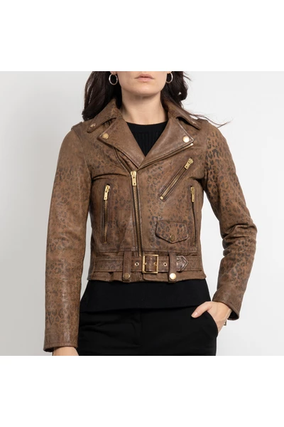 Golden Goose Leren En Suède Jassen Jacket Brown 4 Golden Goose Leren En Suède Jassen Jacket Brown - Afbeelding 2