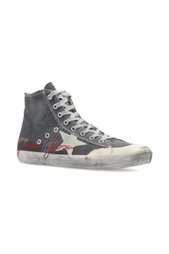 Golden Goose Francy Penstar Classic High-Top Sneakers Gray