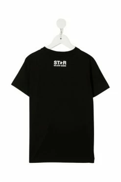Golden Goose T-shirts Star-Print T-shirt Black -Golden Goose Verkoopwinkel 86bc15967b24f7d9a8ba7dbd428cb0fe