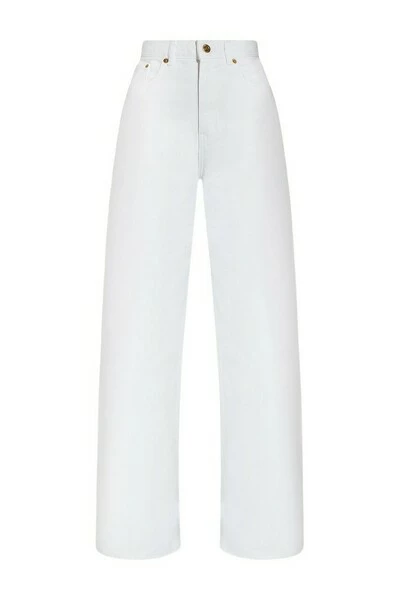 Golden Goose Straight Jeans White 4 Golden Goose Straight Jeans White - Afbeelding 2