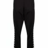 Golden Goose Wijde Broeken JOGGINGS DOROTEA WIDE LEG Black