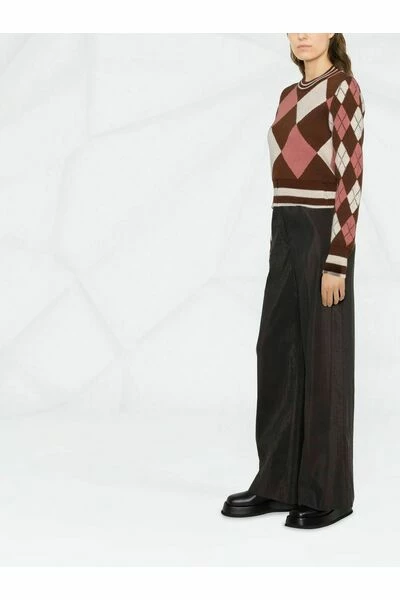 Golden Goose Sweaters Round-neck Knitwear Brown 6 Golden Goose Sweaters Round-neck Knitwear Brown - Afbeelding 4