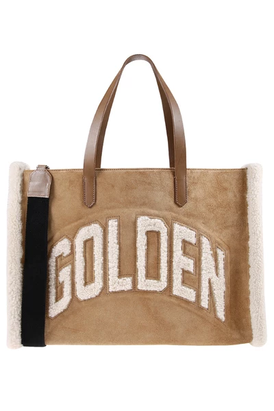 Golden Goose Shoppers Tote Bags Brown 4 Golden Goose Shoppers Tote Bags Brown - Afbeelding 2