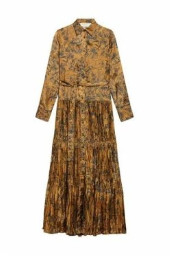 Golden Goose Maxi Jurken Maxi Dresses Brown