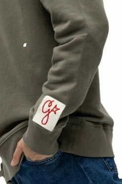 Golden Goose Hoodies & Sweatvesten Sweatshirt With Logo Green -Golden Goose Verkoopwinkel 8a99879b2a4313c817592c2da9d4fbdc