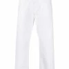 Golden Goose Broeken Straight Trousers White -Golden Goose Verkoopwinkel 8f159d7f423d54a1da6e65728a8d24a3