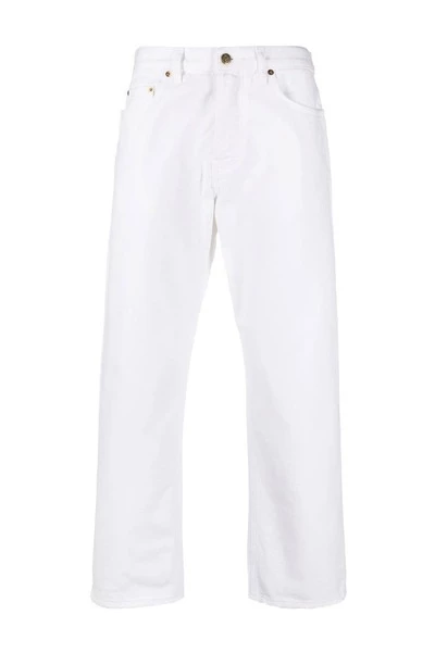 Golden Goose Broeken Straight Trousers White 3 Golden Goose Broeken Straight Trousers White