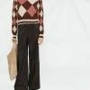 Golden Goose Sweaters Round-neck Knitwear Brown -Golden Goose Verkoopwinkel 8fcc0702fb6a279f7d162aeff7c74257