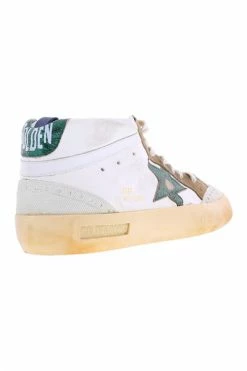 Golden Goose Sneakers Mid Star Nappa White -Golden Goose Verkoopwinkel 90ace1b1f836c171b09ce5b83d020ca9