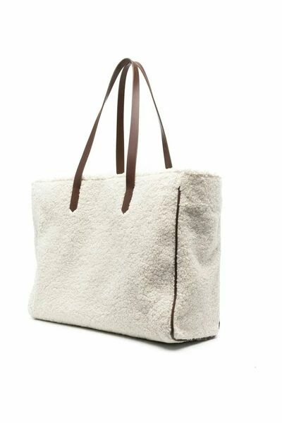 Golden Goose Shoppers Tote Bags White 6 Golden Goose Shoppers Tote Bags White - Afbeelding 4