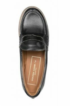 Golden Goose Leather Moccasin Loafers Black -Golden Goose Verkoopwinkel 90f304b16f9a2bc8d90888acb7c03219