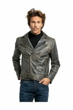 Golden Goose Leren Jassen Jacket Black -Golden Goose Verkoopwinkel 9168463727600ef540e3bcd0ad25fba5