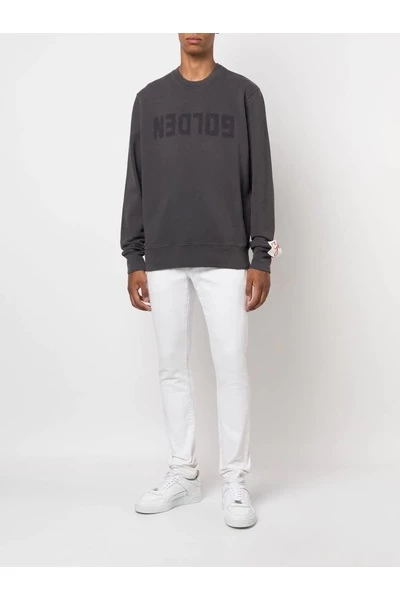 Golden Goose Hoodies & Sweatvesten SWEATSHIRT Gray 3 Golden Goose Hoodies & Sweatvesten SWEATSHIRT Gray